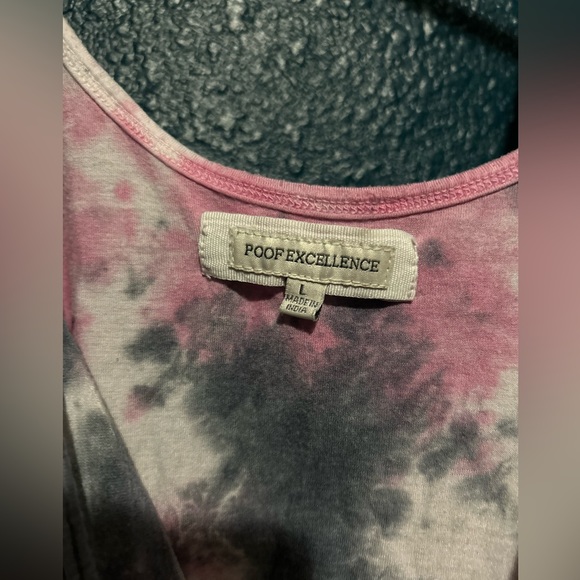 Women’s tie dye Spagetti strap tank - Picture 2 of 4